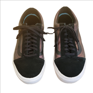 Unisex Vans Mystic Metallic ComfyCush Old Skool Sneakers 7 Men/8.5 Women EUC